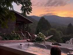 The Rosemary Cabin at Bluff Mountain Nursery The Rosemary Cabin at Bluff Mountain Nursery