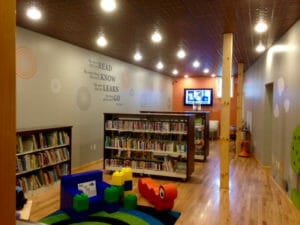 Inside Hot Springs Library