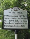 Paint Rock Historical Marker