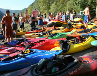 Rafting on the French Broad